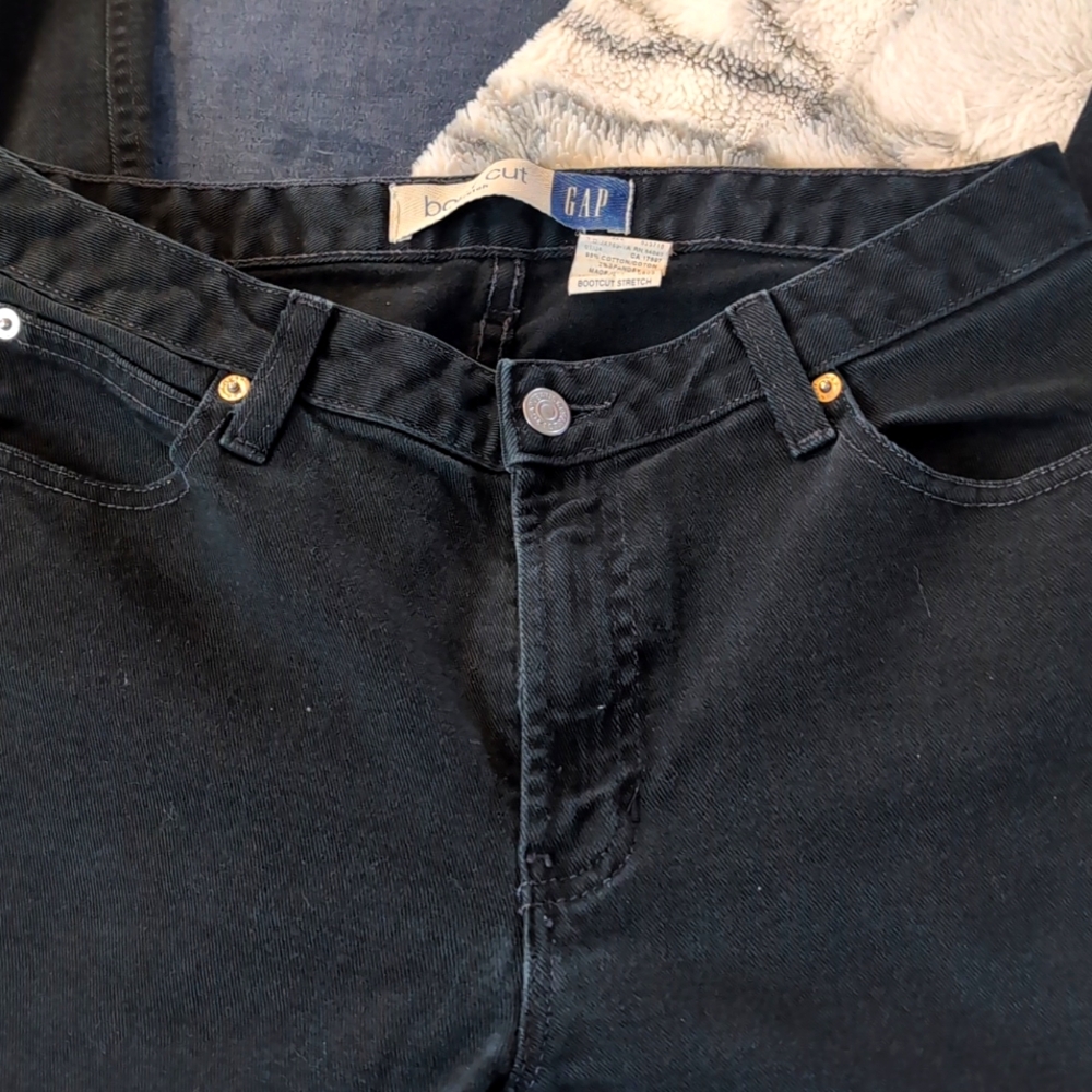 Black Gap Bootcut Jeans